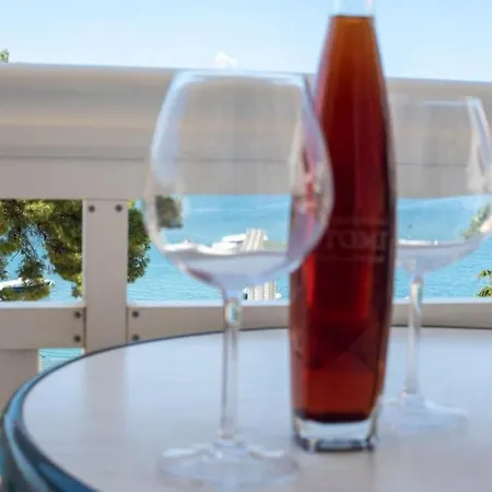In With Sea View, Balcony, Air Conditioning, Wi-fi Apartment Trogir